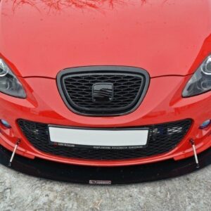 Maxton Design Передний гоночный сплиттер V.1 для Seat Leon MK2 MS Design