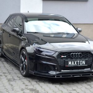 Maxton Design Передний гоночный сплиттер V.2 для Audi RS3 Sportback 8V Facelift
