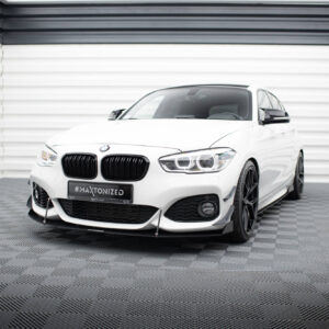 Maxton Design Передний гоночный сплиттер V.2 для BMW 1 F20/F21 M-Power после рестайлинга