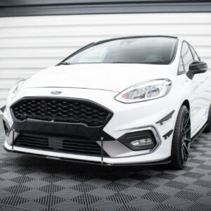 Maxton Design Передний гоночный сплиттер V.2 для Ford Fiesta Mk8 ST / ST-Line