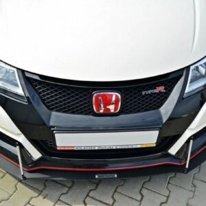 Maxton Design Передний гоночный сплиттер v.2 для Honda Civic IX Type R