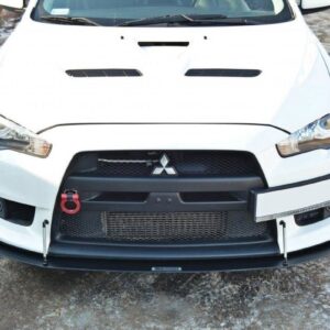Maxton Design Передний гоночный сплиттер V.2 для Mitsubishi Lancer Evo X