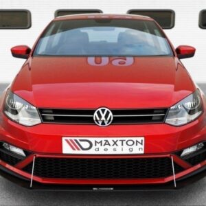 Maxton Design Передний гоночный сплиттер Volkswagen Polo GTI Mk5 Facelift