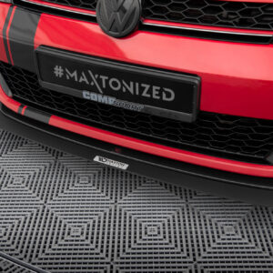Maxton Design Передний гоночный сплиттер для VW Golf VII GTI Clubsport