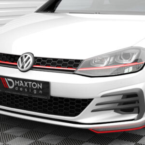 Maxton Design Передние боковые спойлеры для Volkswagen Golf GTI / GTD Mk7 (рестайлинг)