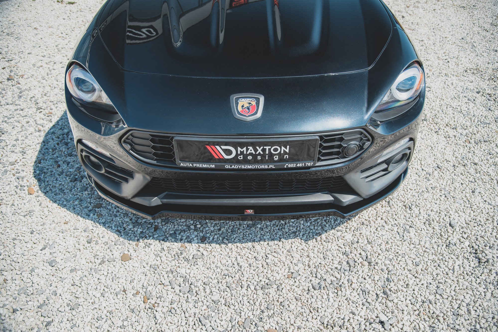 Maxton Design Передний сплиттер Abarth 124 Spider — изображение 2