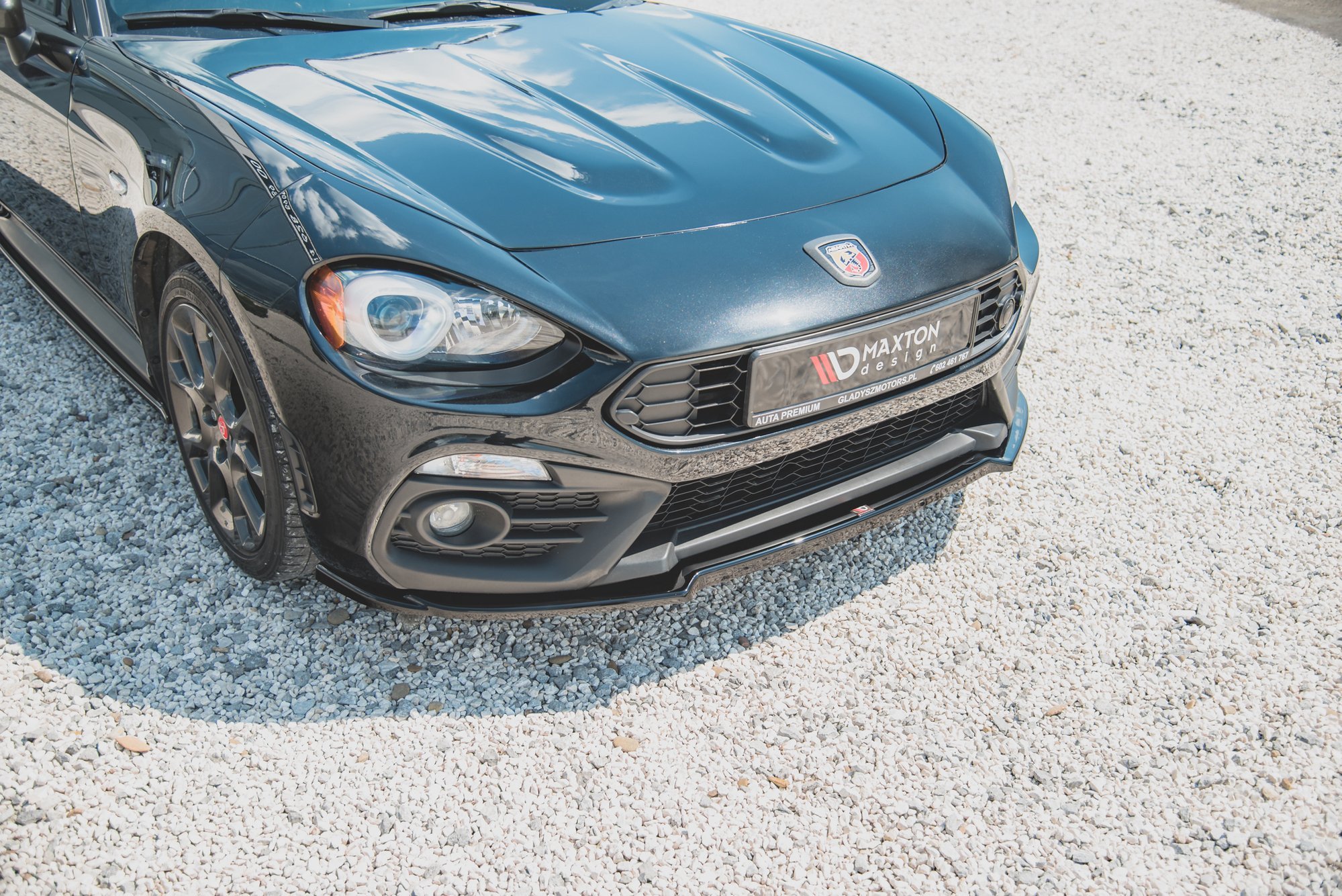 Maxton Design Передний сплиттер Abarth 124 Spider — изображение 4