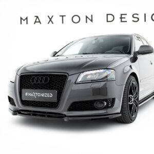 Maxton Design Передний сплиттер Audi A3 8P рестайлинг