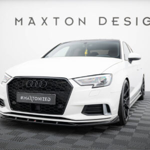 Maxton Design Передний сплиттер для Audi A3 Sedan 8V Facelift