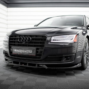 Maxton Design Передний сплиттер Audi A8 D4 рестайлинг