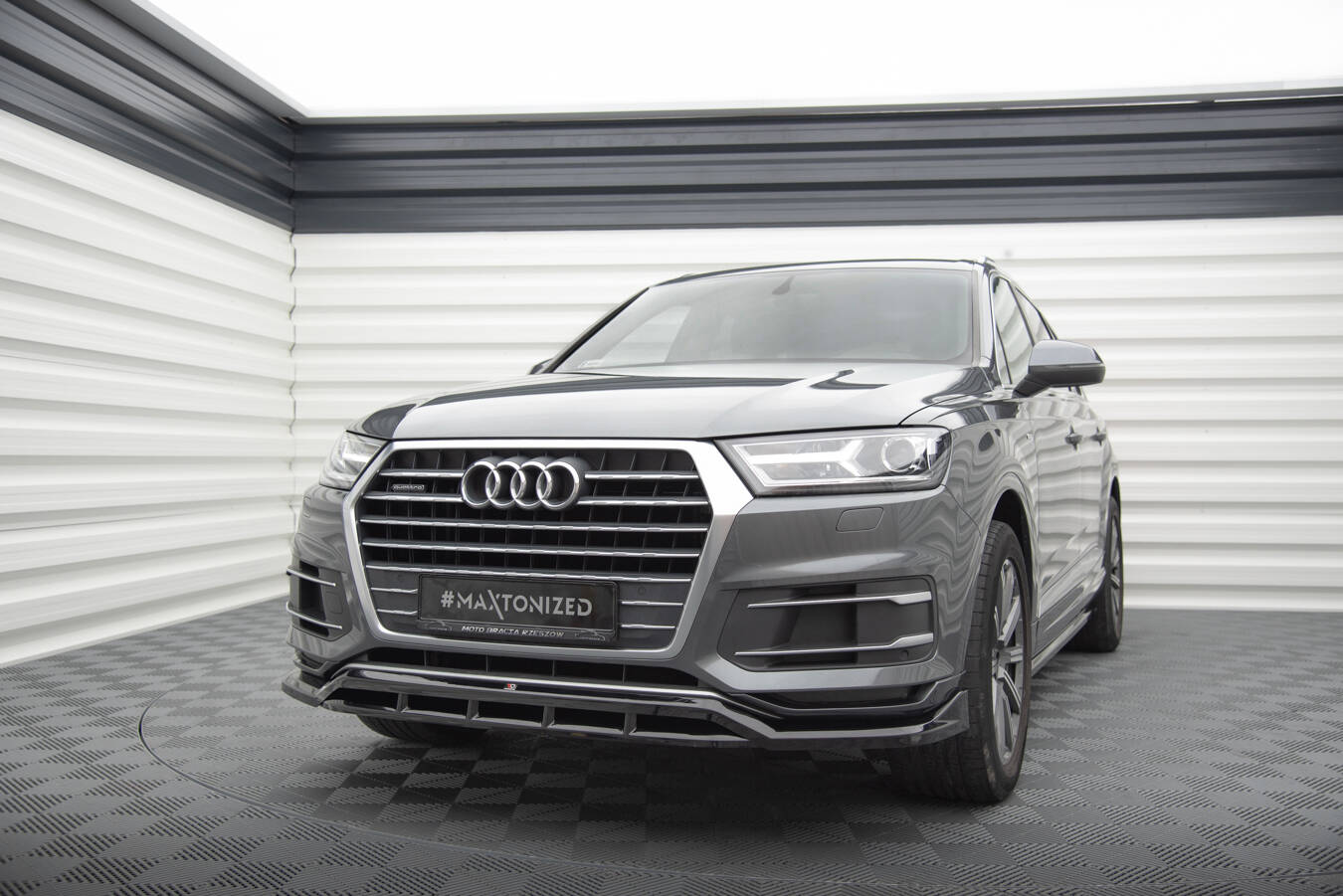 Maxton Design Передний сплиттер Audi Q7 Mk2