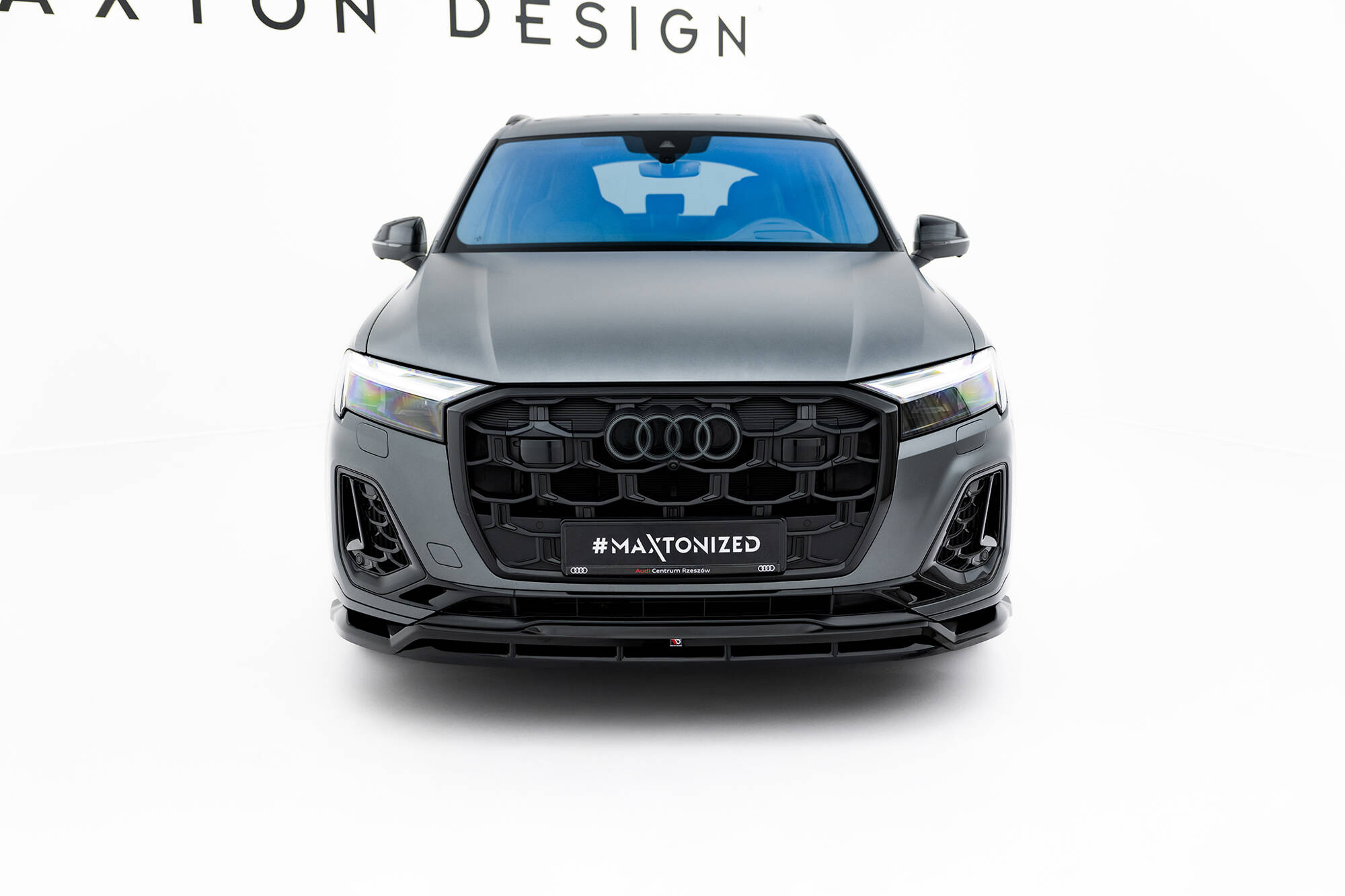 Maxton Design Передний сплиттер Audi Q7 S-Line Mk2 Facelift 2 — изображение 2