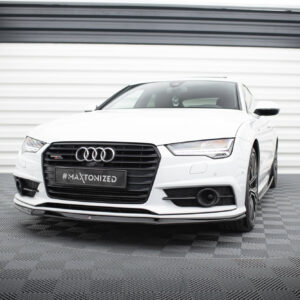 Maxton Design Передний сплиттер Audi S7 / A7 S-Line C7 FL