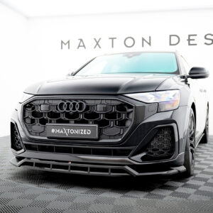 Maxton Design Передний сплиттер Audi SQ8 / Q8 S-Line Mk1 Facelift