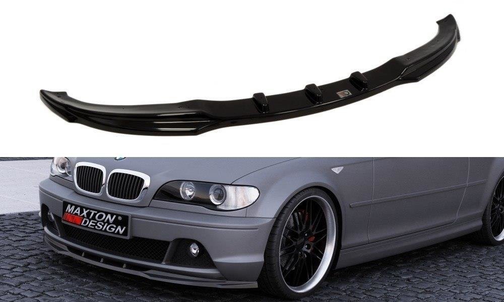 Maxton Design Передний сплиттер BMW 3 E46 Купе, рестайлинговая модель