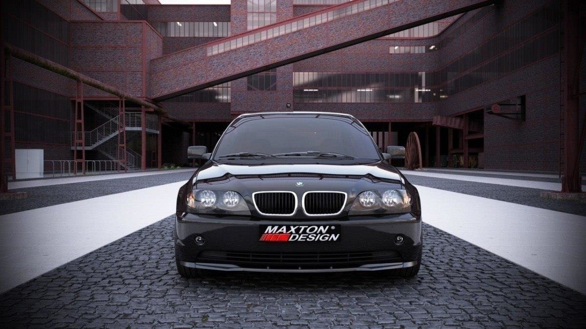 Maxton Design Передний сплиттер BMW 3 E46 седан, рестайлинговая модель — изображение 2