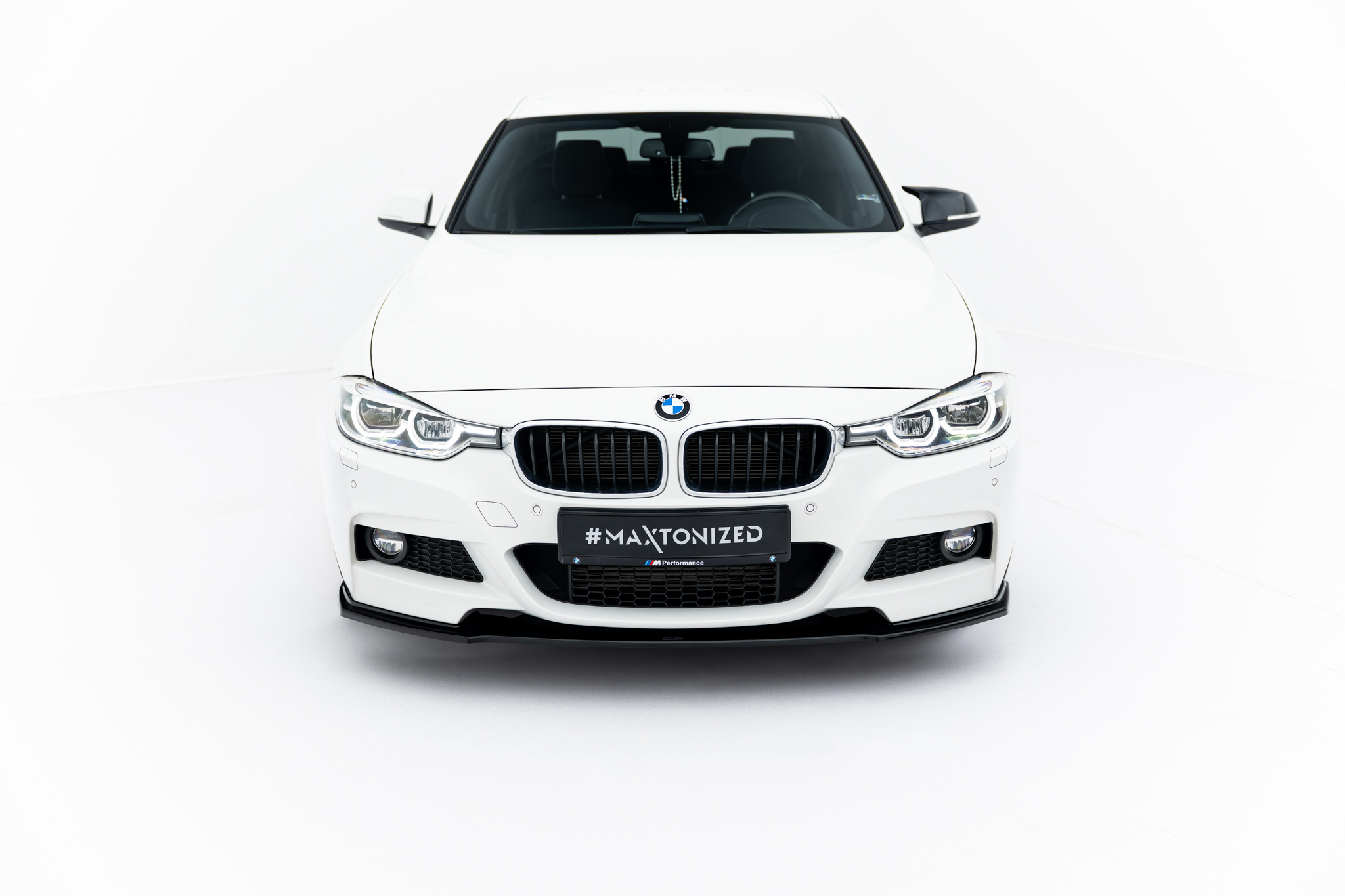 Maxton Design Передний сплиттер BMW 3 M-Pack F30 / F30 Facelift — изображение 4
