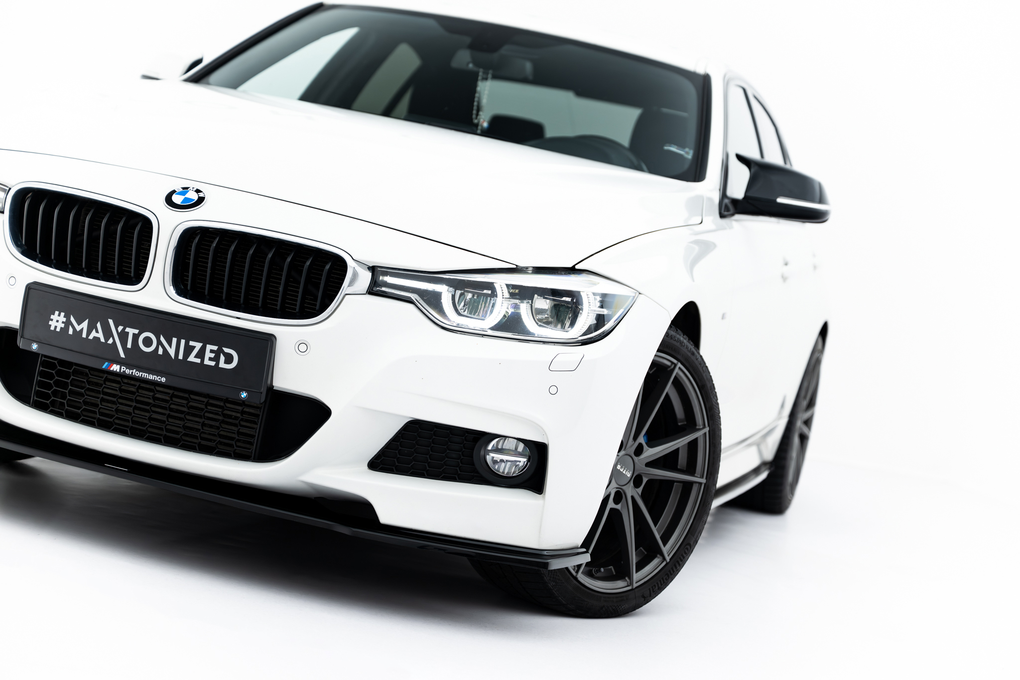 Maxton Design Передний сплиттер BMW 3 M-Pack F30 / F30 Facelift — изображение 5