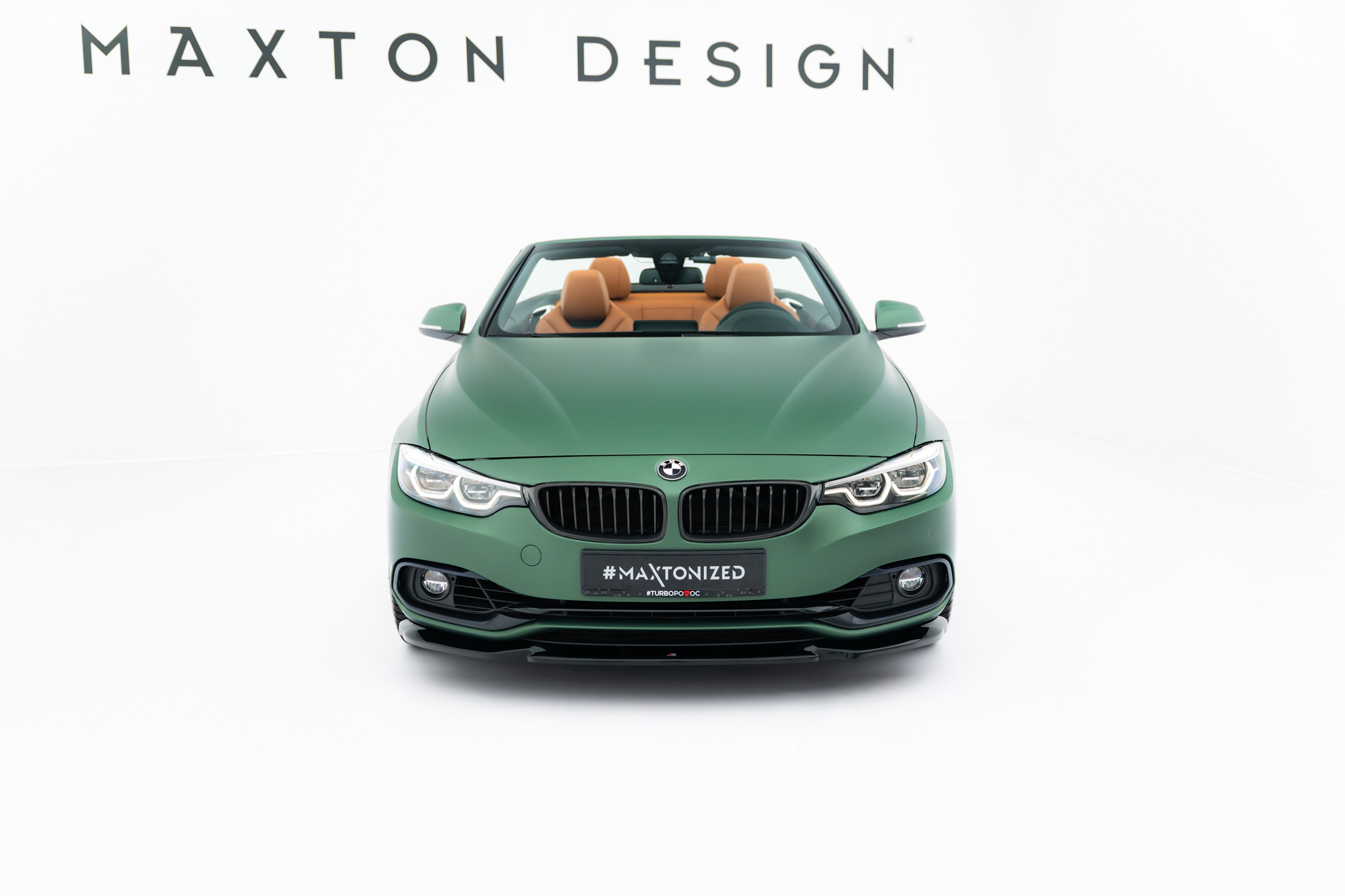 Maxton Design Передний сплиттер BMW 4 Cabrio / Coupe F33 / F32 — изображение 4