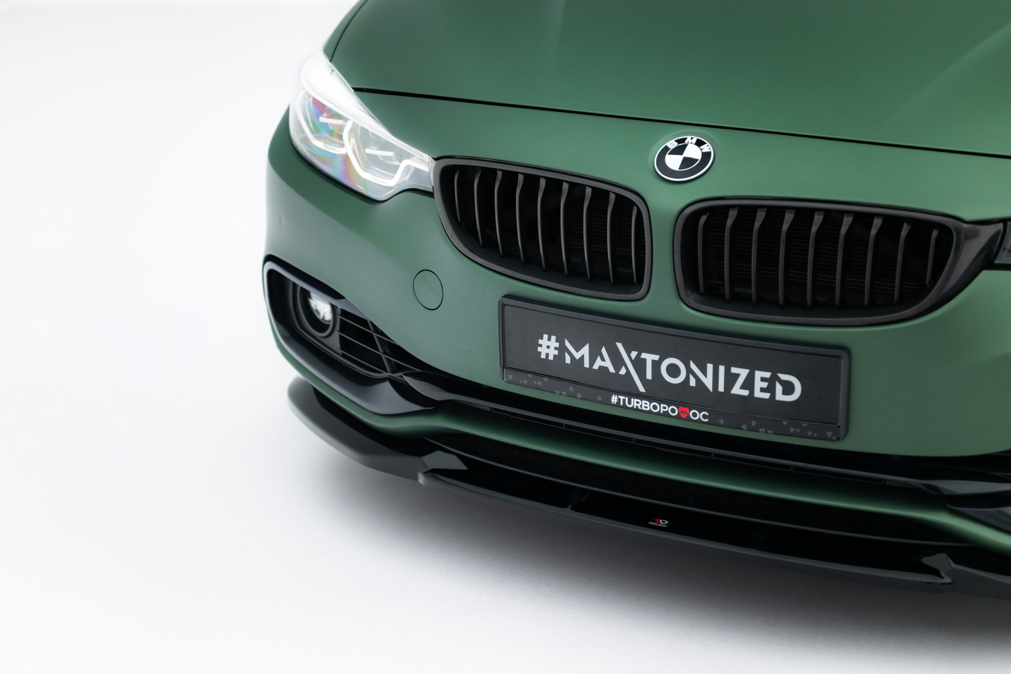 Maxton Design Передний сплиттер BMW 4 Cabrio / Coupe F33 / F32 — изображение 3