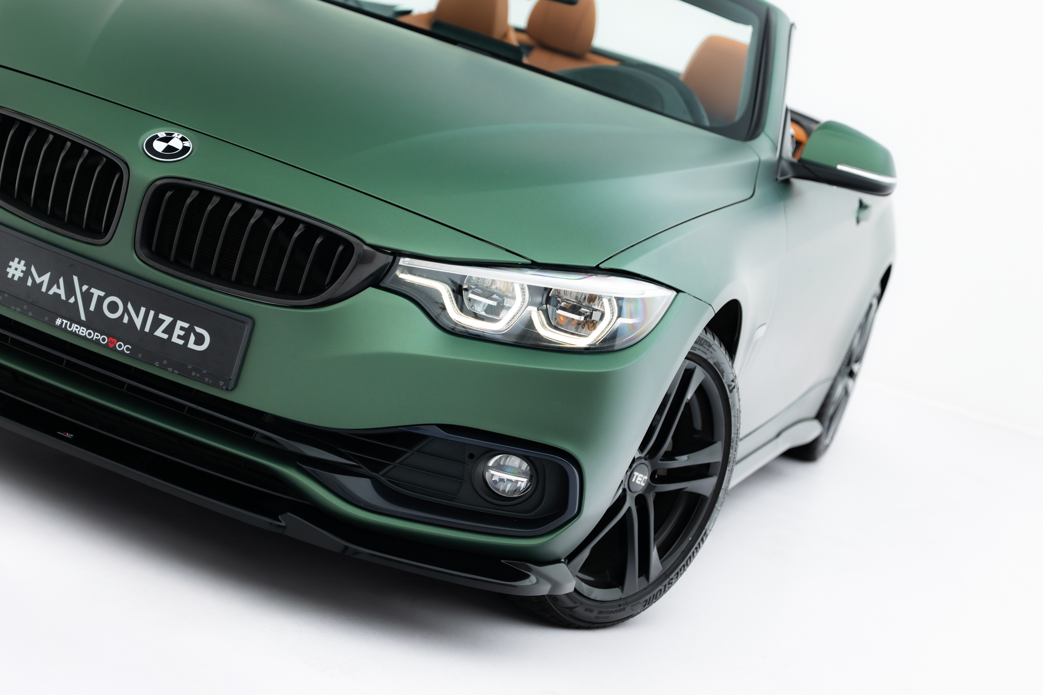 Maxton Design Передний сплиттер BMW 4 Cabrio / Coupe F33 / F32 — изображение 2