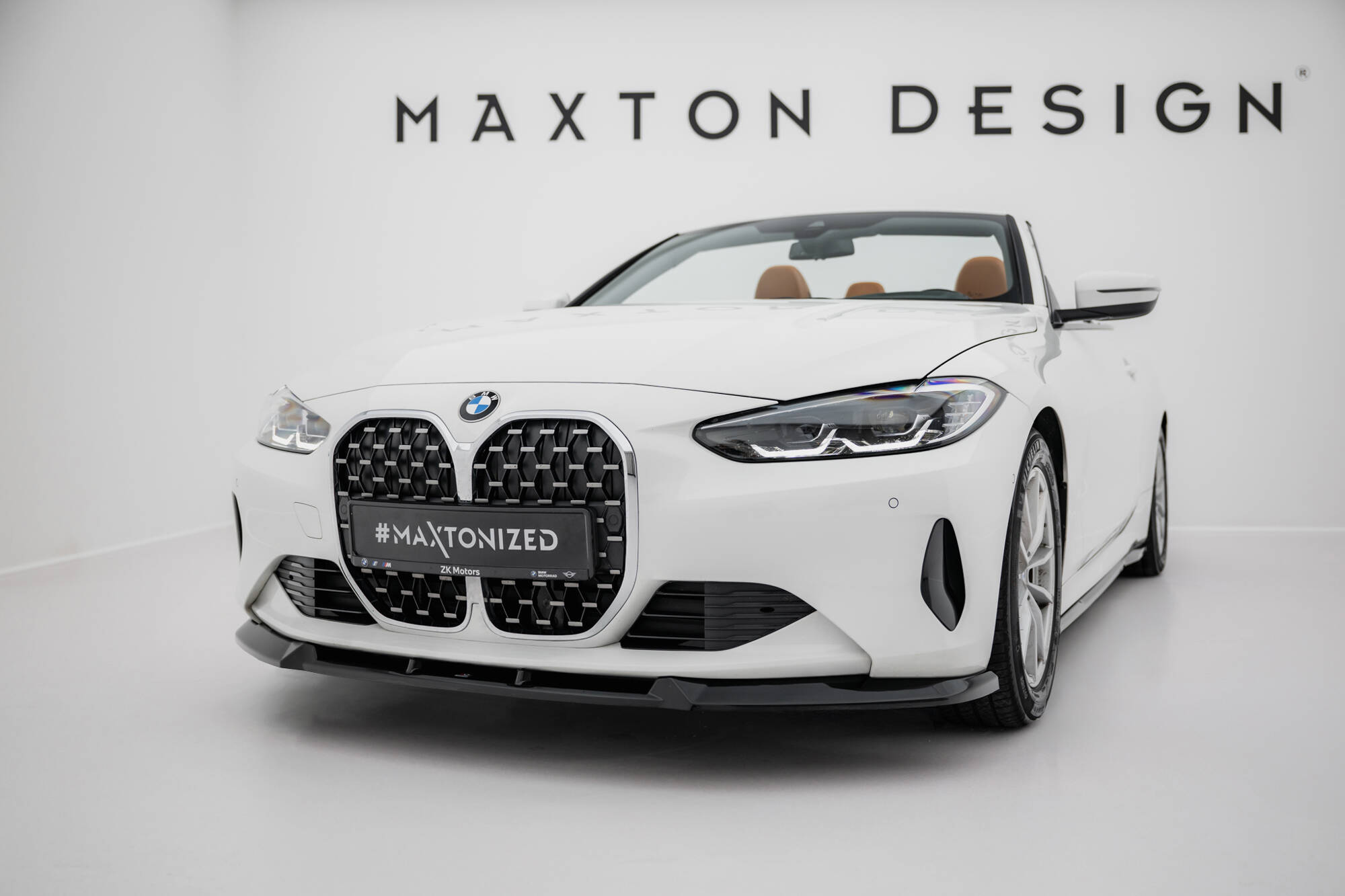 Maxton Design Передний сплиттер BMW 4 Coupe / Cabrio G22 / G23