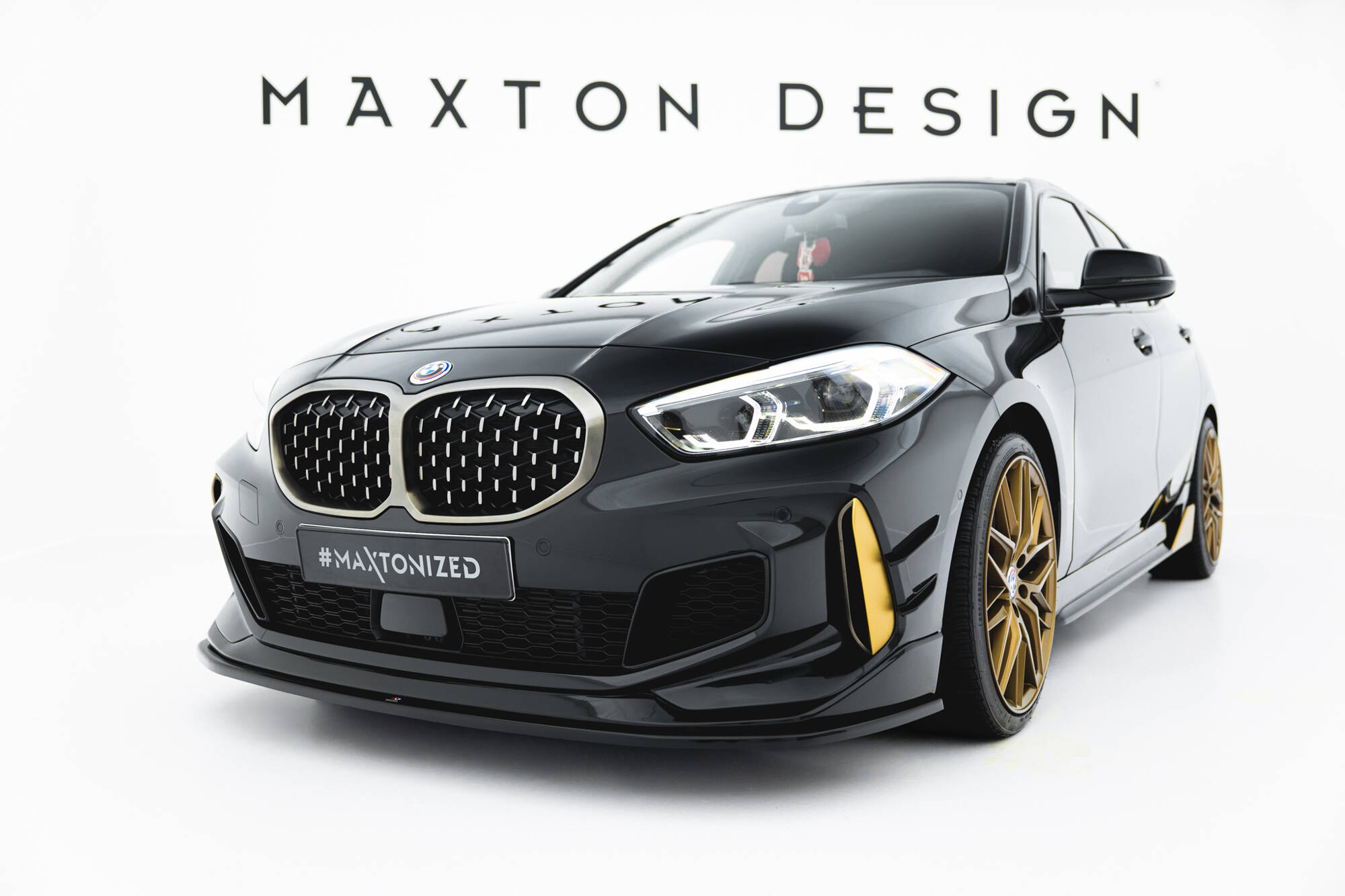 Maxton Design Передний сплиттер BMW M135i M-Performance F40