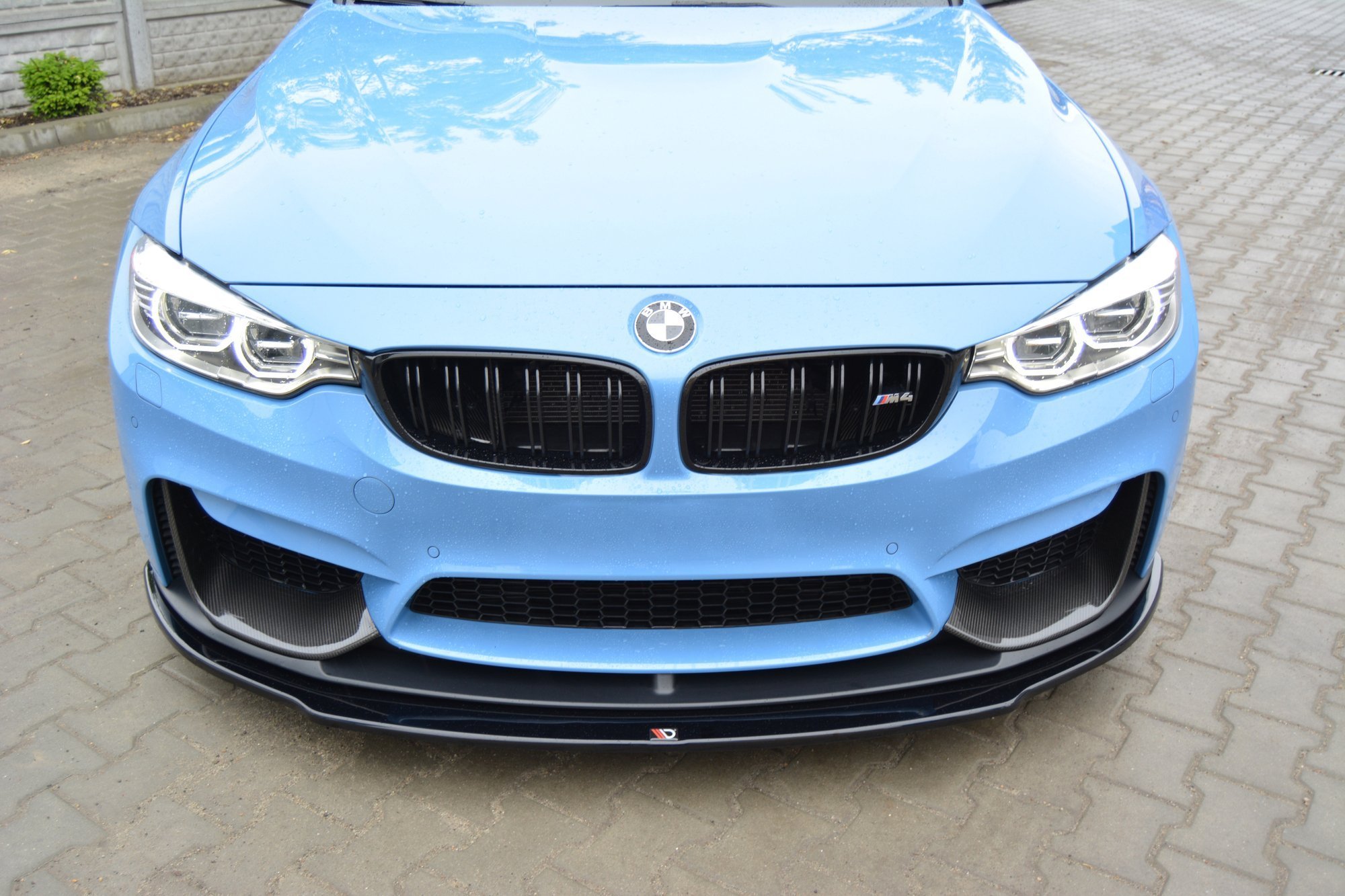 Maxton Design Передний сплиттер BMW M4 F82 Mperformance