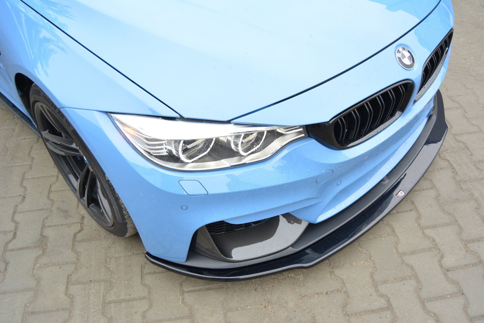 Maxton Design Передний сплиттер BMW M4 F82 Mperformance — изображение 4
