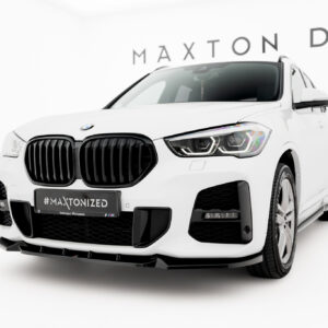 Maxton Design Передний сплиттер BMW X1 M-Pack F48 рестайлинг