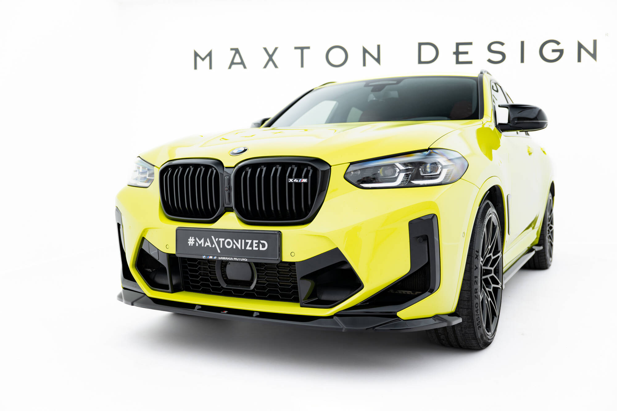 Maxton Design Передний сплиттер BMW X4M F98 рестайлинг