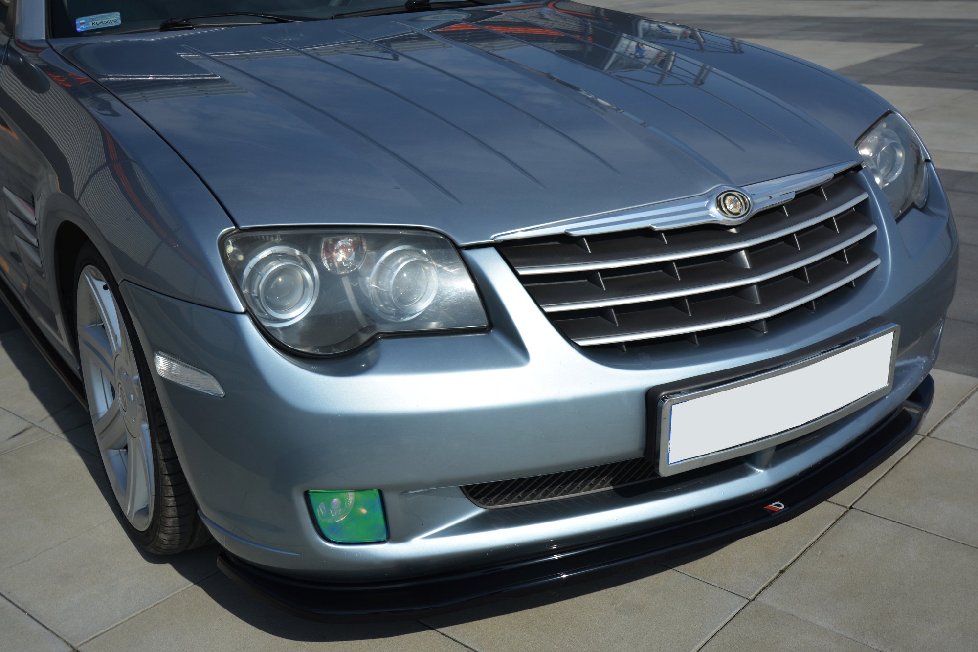 Maxton Design Передний сплиттер Chrysler Crossfire