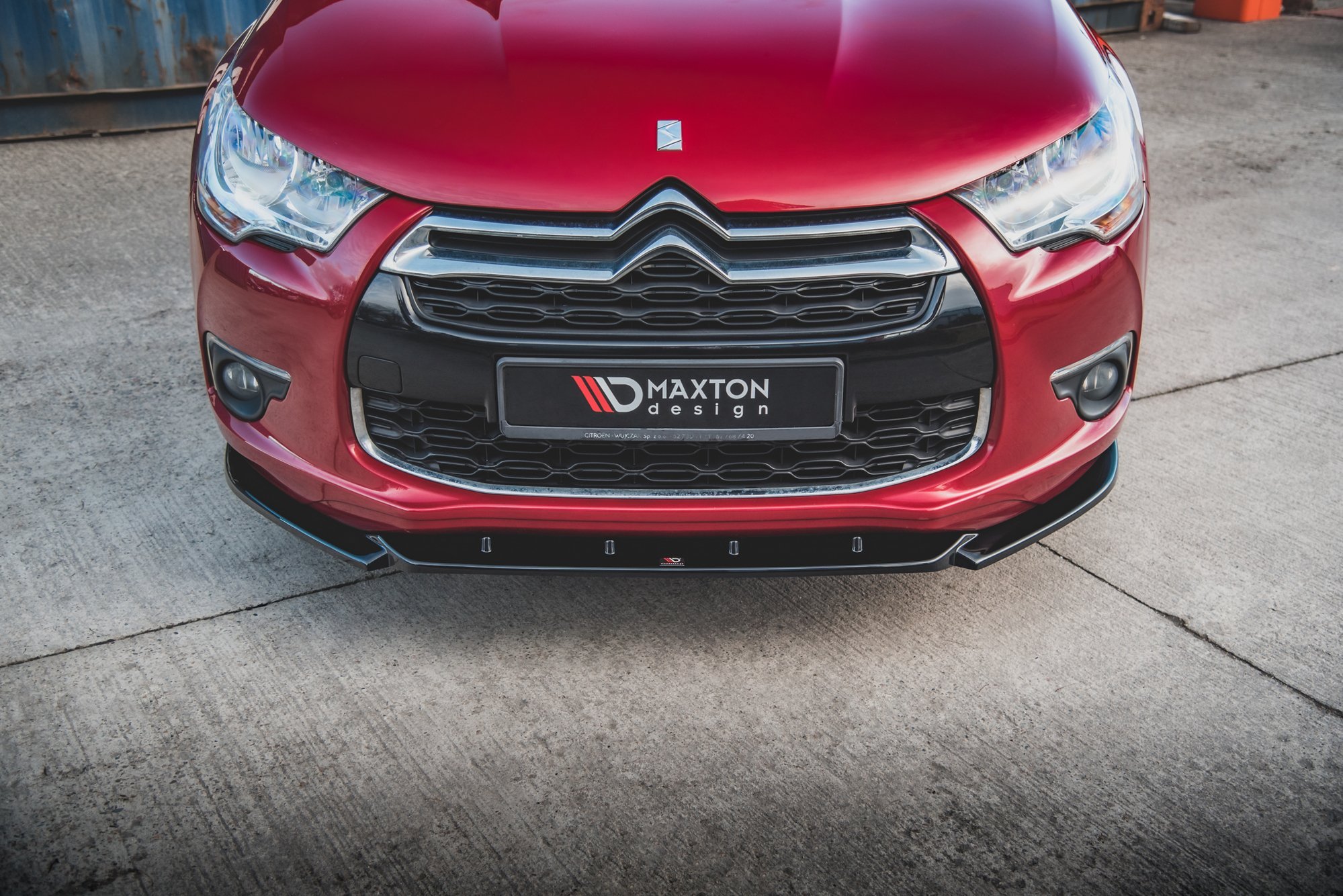 Maxton Design Передний сплиттер Citroen DS4 — изображение 2