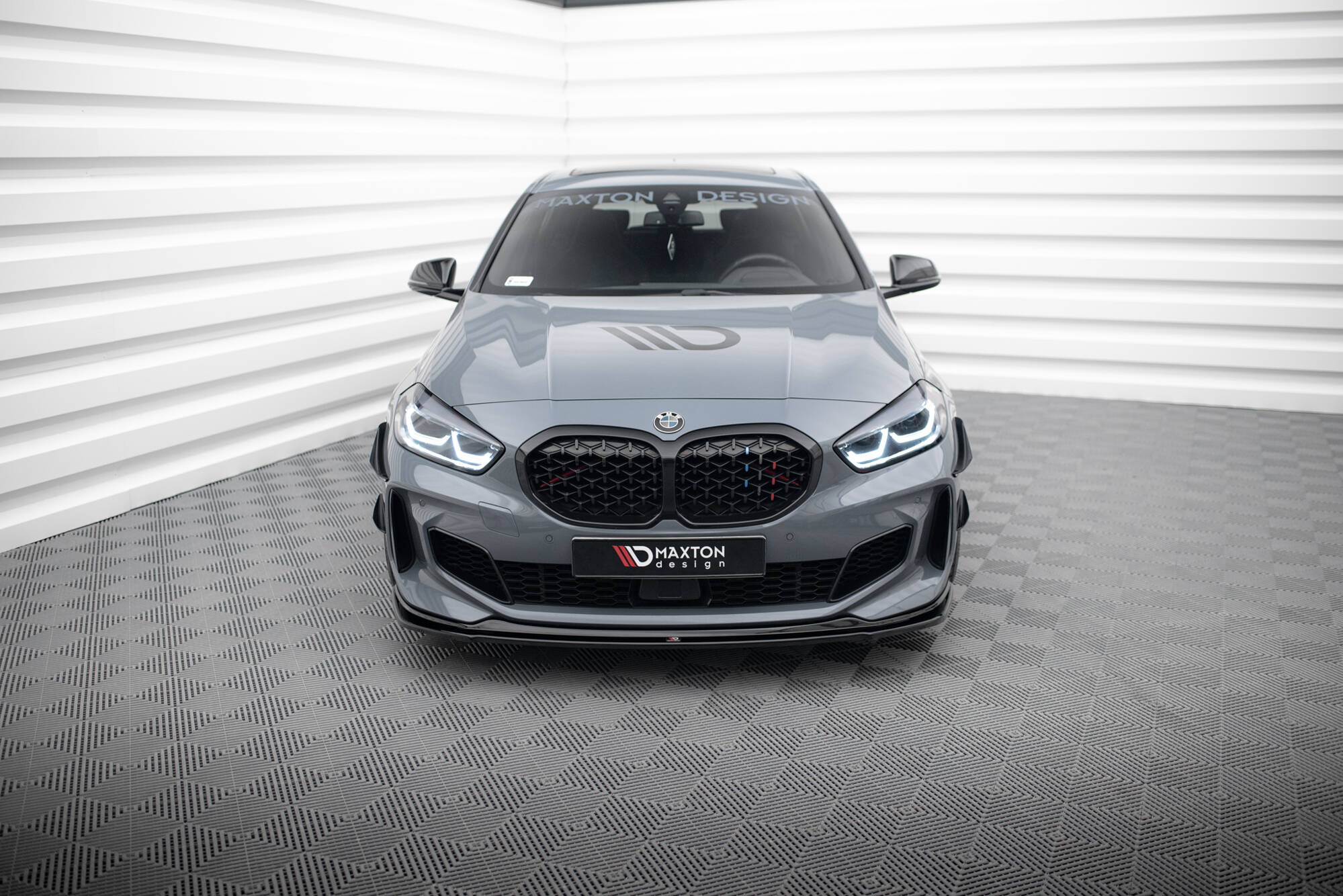 Maxton Design Передний сплиттер для BMW 1 M-Pack/ M135i / 128ti F40 — изображение 2