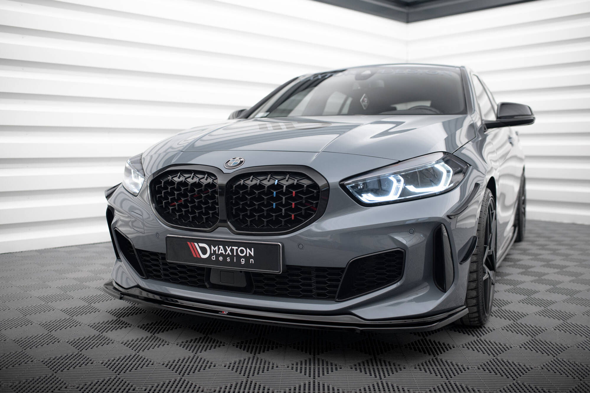 Maxton Design Передний сплиттер для BMW 1 M-Pack/ M135i / 128ti F40