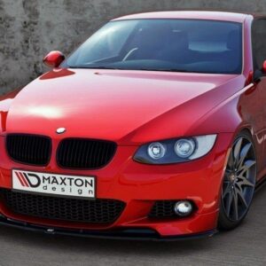 Maxton Design Передний сплиттер для BMW 3 E92 MPACK (модель Preface подходит для сплиттеров M Performance)