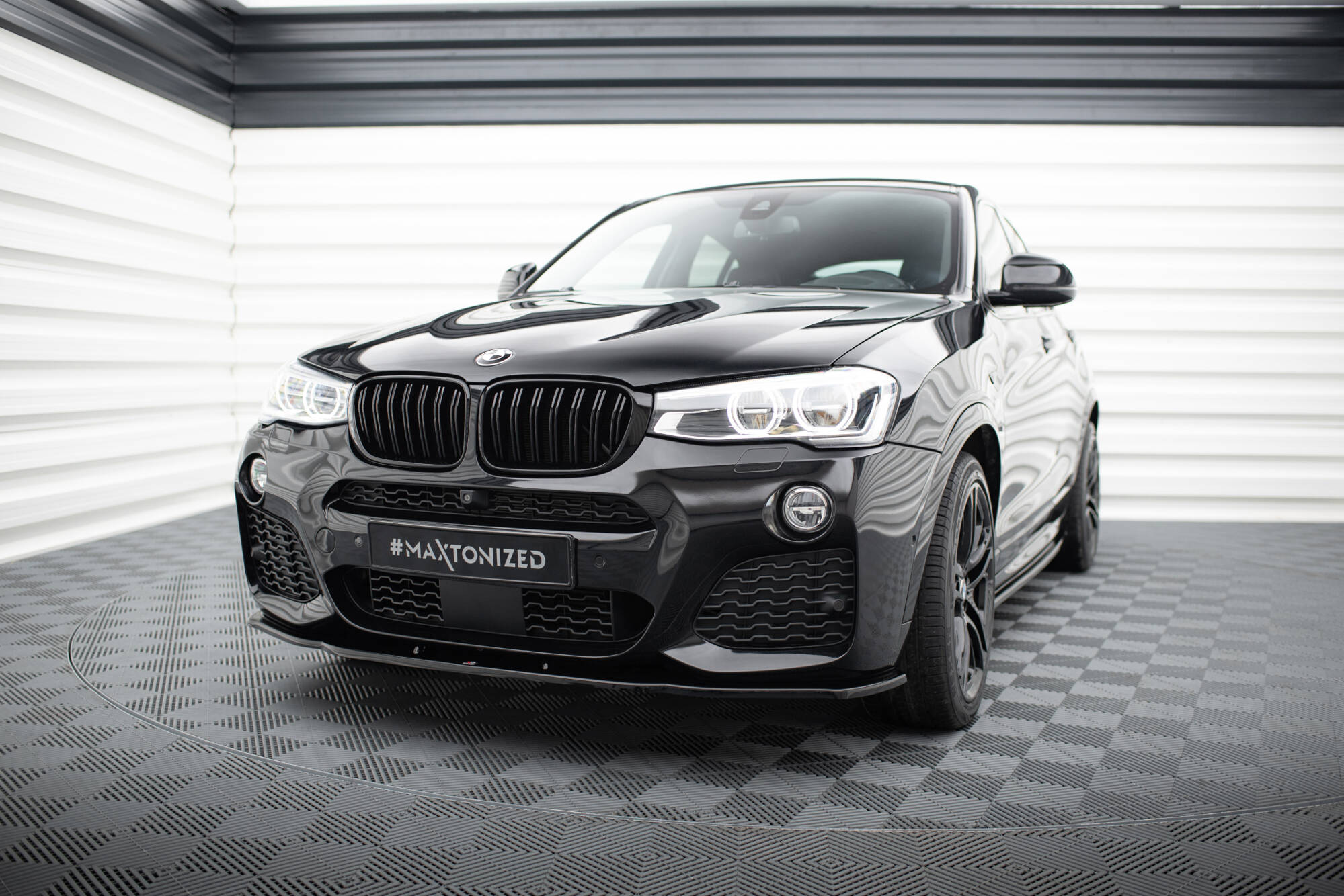 Maxton Design Передний сплиттер для BMW X4 M-PACK