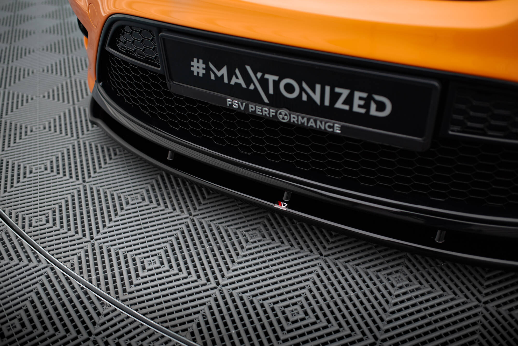 Maxton Design Передний сплиттер Ford Focus ST Mk2 FL — изображение 3