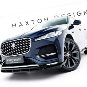 Maxton Design Передний сплиттер Jaguar F-Pace R-Sport X761 рестайлинг