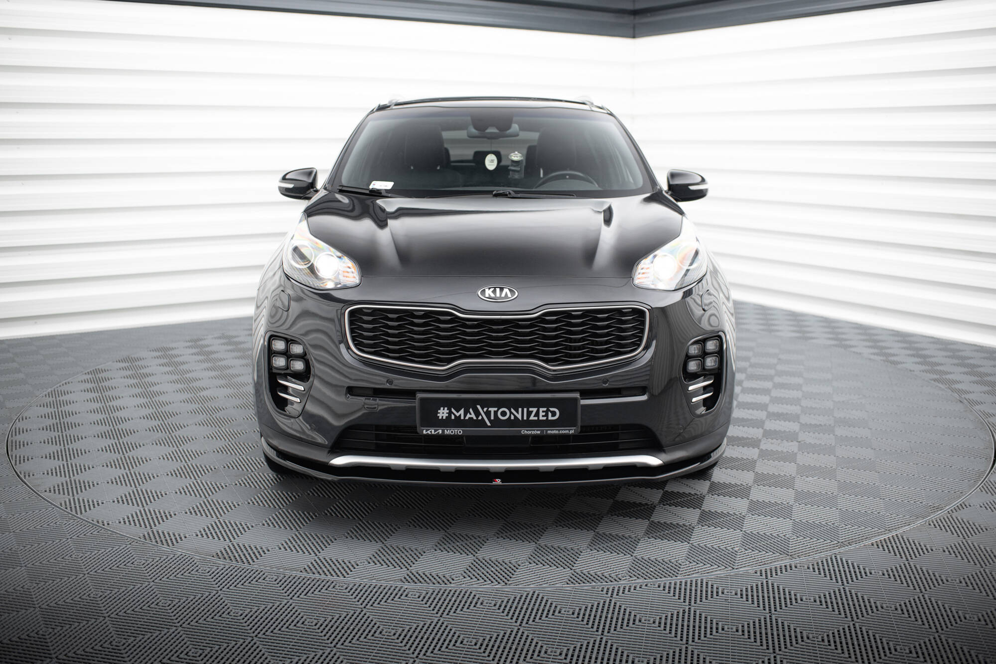 Maxton Design Передний сплиттер KIA Sportage MK4 GT-Line — изображение 2