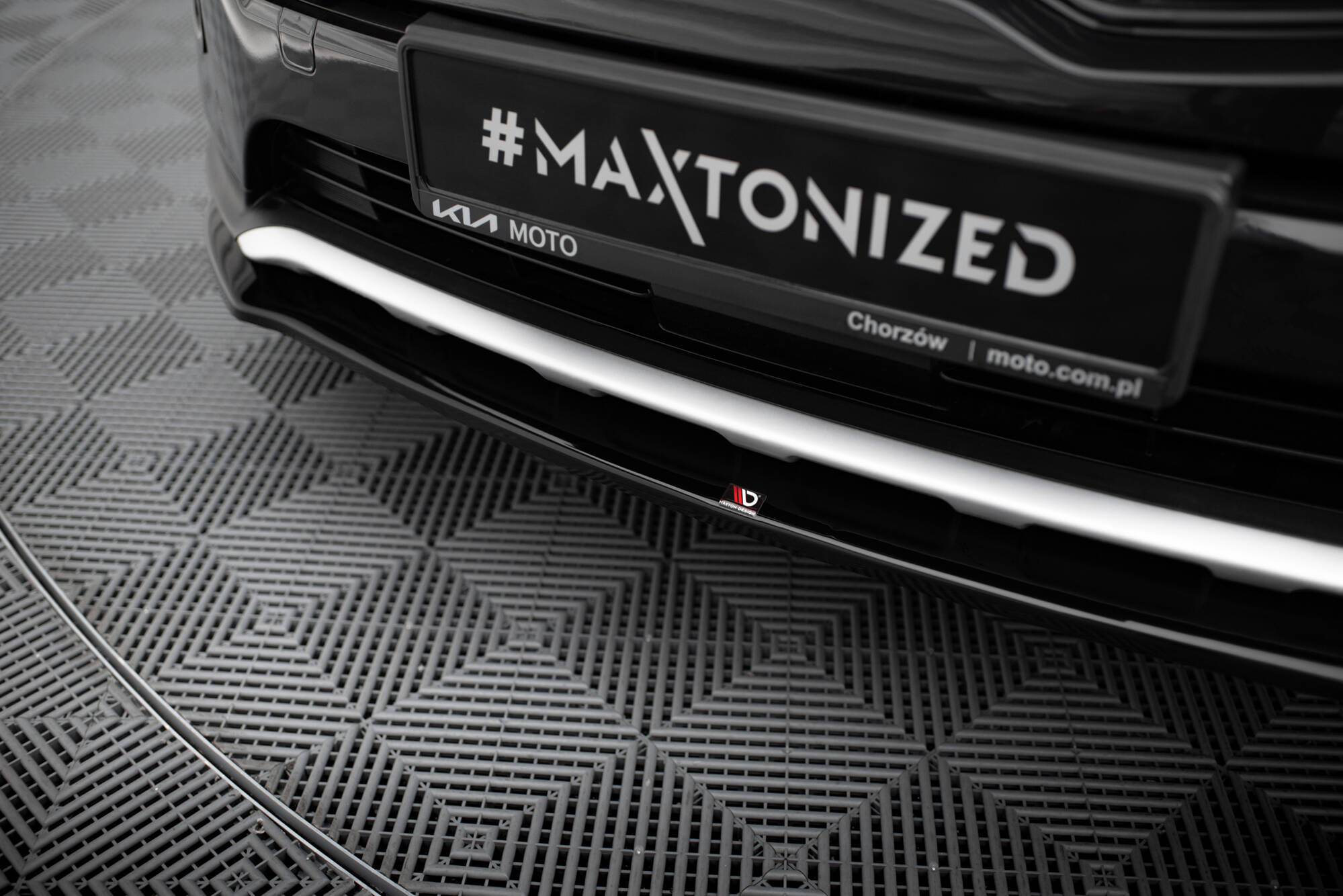 Maxton Design Передний сплиттер KIA Sportage MK4 GT-Line — изображение 3