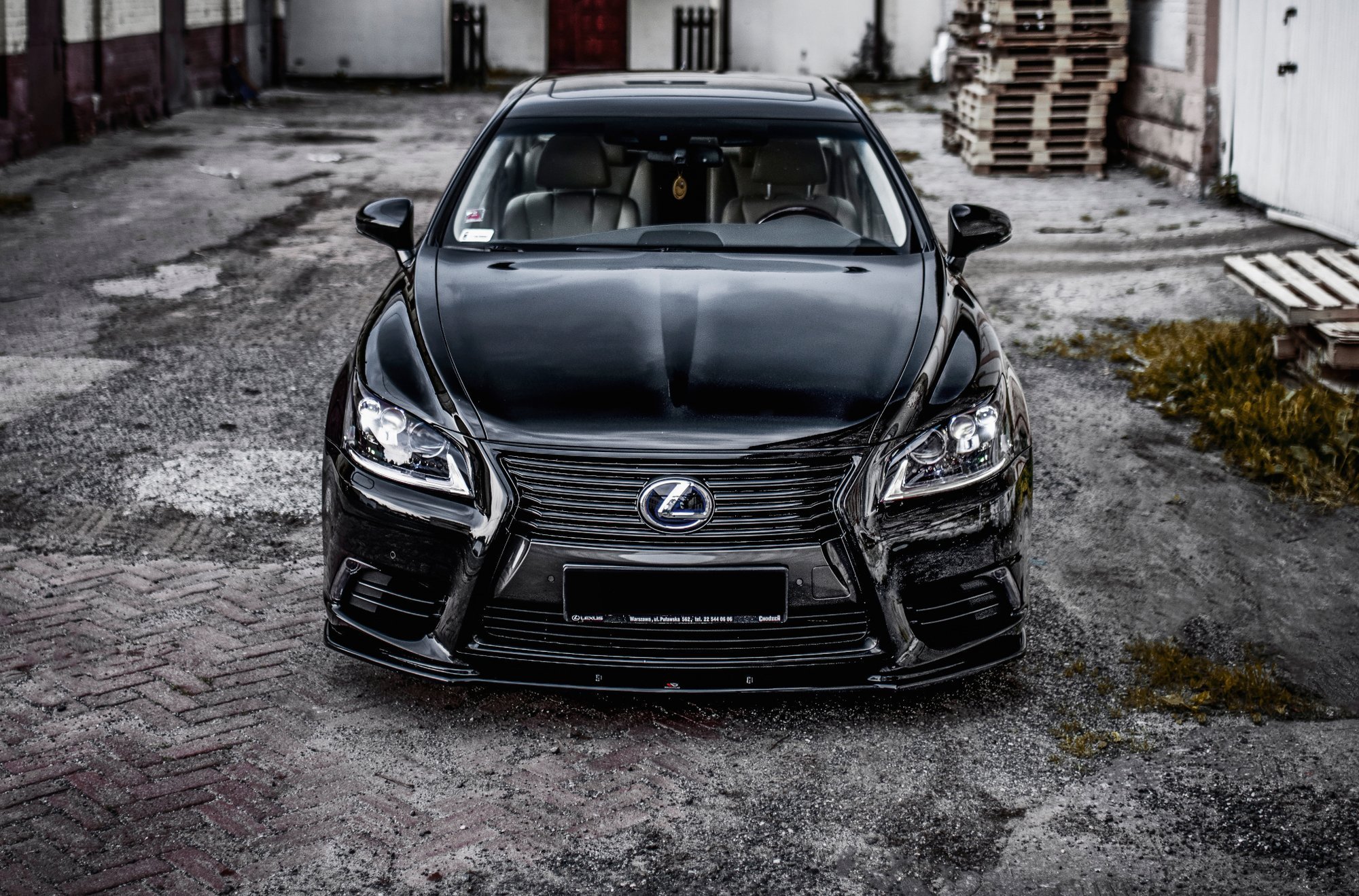 Maxton Design Передний сплиттер Lexus LS Mk4 после рестайлинга — изображение 2