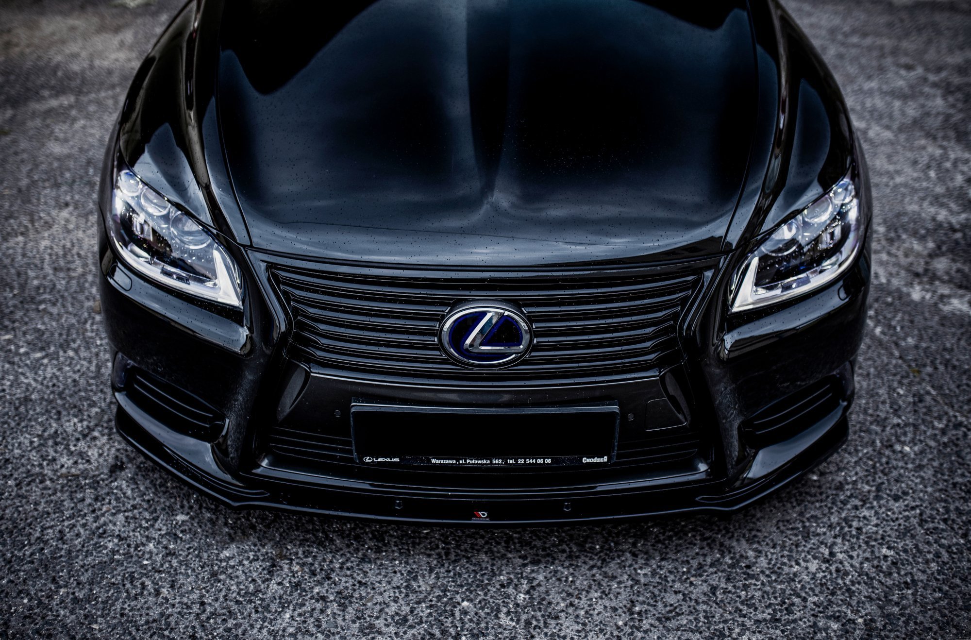 Maxton Design Передний сплиттер Lexus LS Mk4 после рестайлинга — изображение 5
