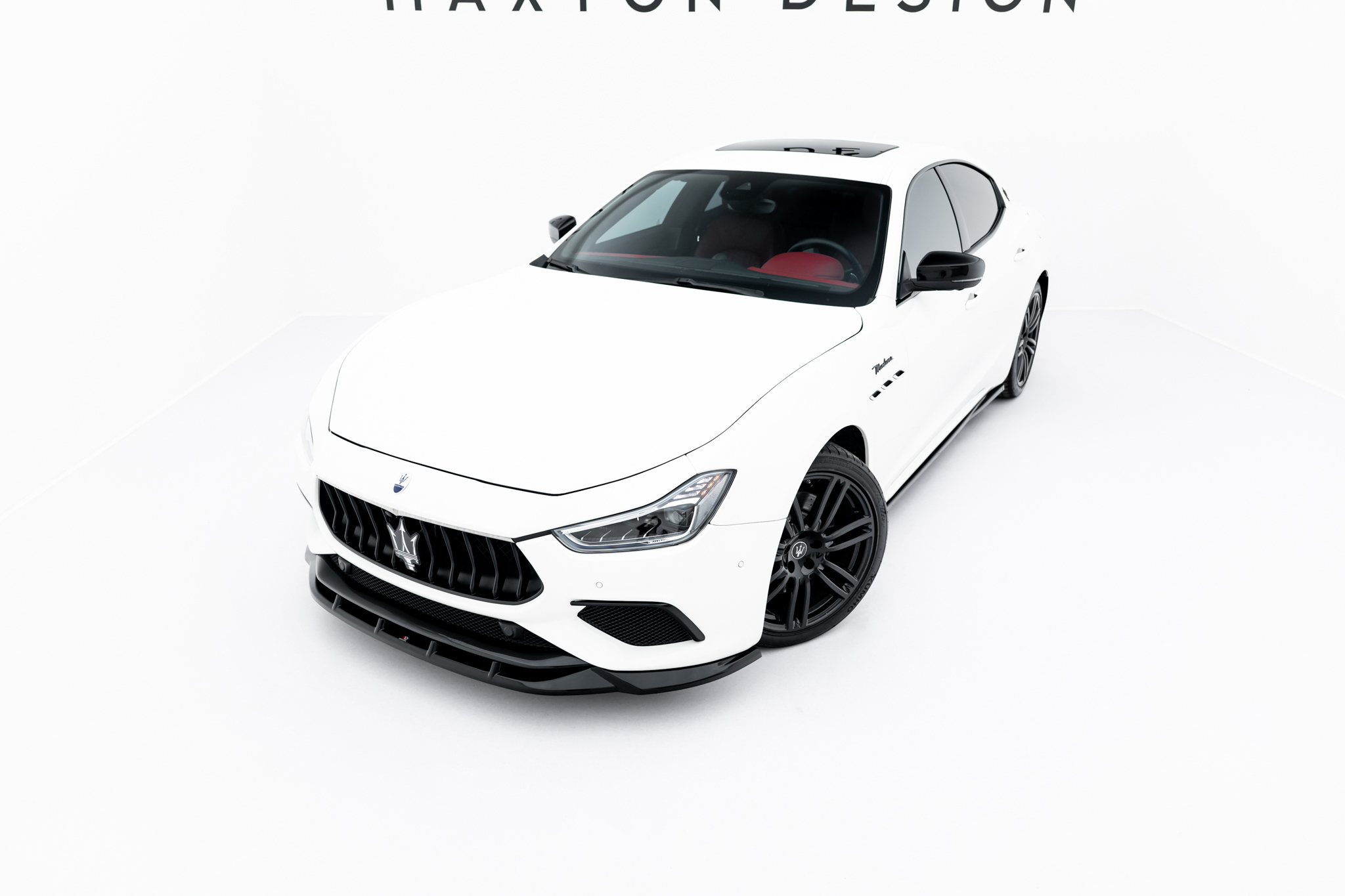 Maxton Design Передний сплиттер Maserati Ghibli Modena Mk3 Facelift — изображение 3