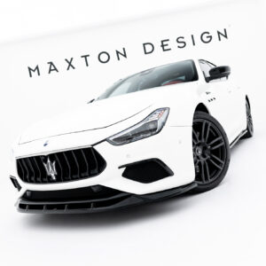 Maxton Design Передний сплиттер Maserati Ghibli Modena Mk3 Facelift