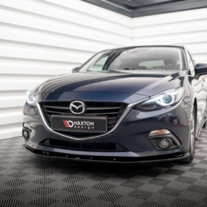 Maxton Design Передний сплиттер Mazda 3 Mk3