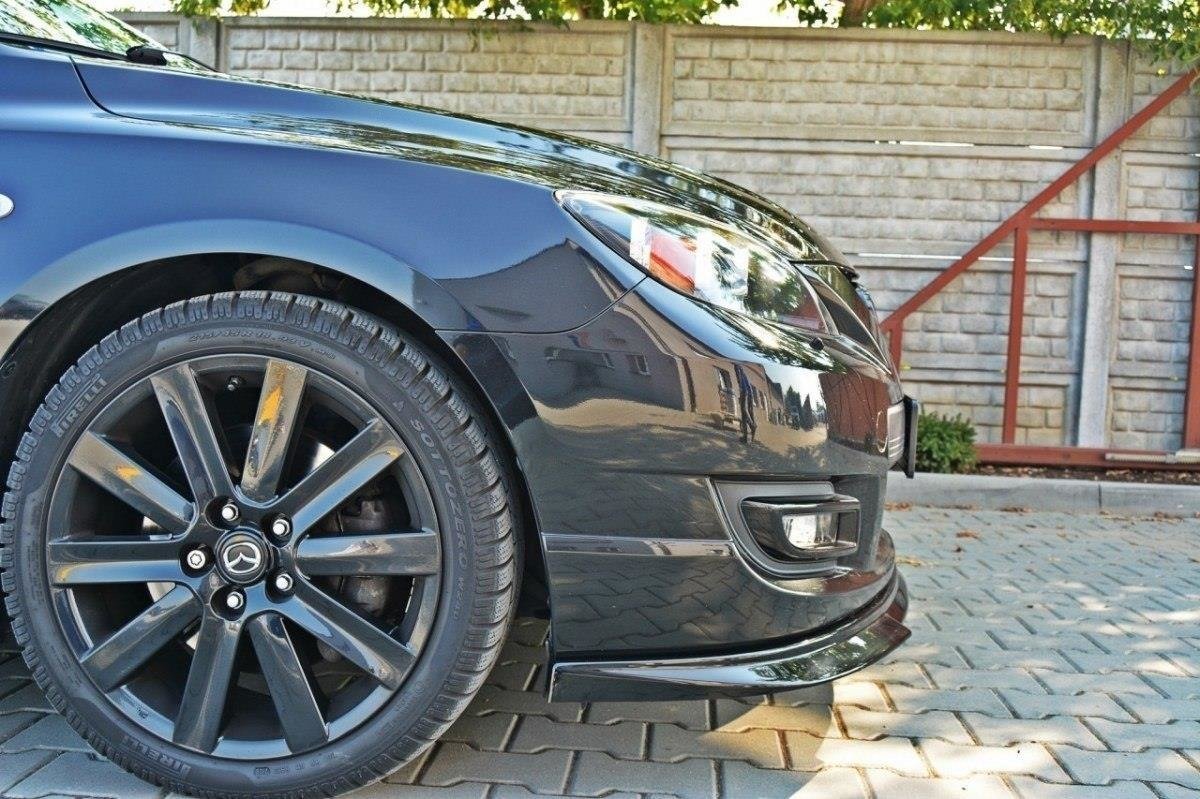 Maxton Design Передний сплиттер Mazda 3 MPS Mk1 — изображение 2