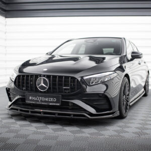 Maxton Design Передний сплиттер Mercedes-AMG A35 / A AMG-Line W177 рестайлинг