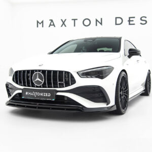 Maxton Design Передний сплиттер Mercedes-AMG CLA 35 Coupe / Shooting Brake C118 Facelift / X118 Facelift