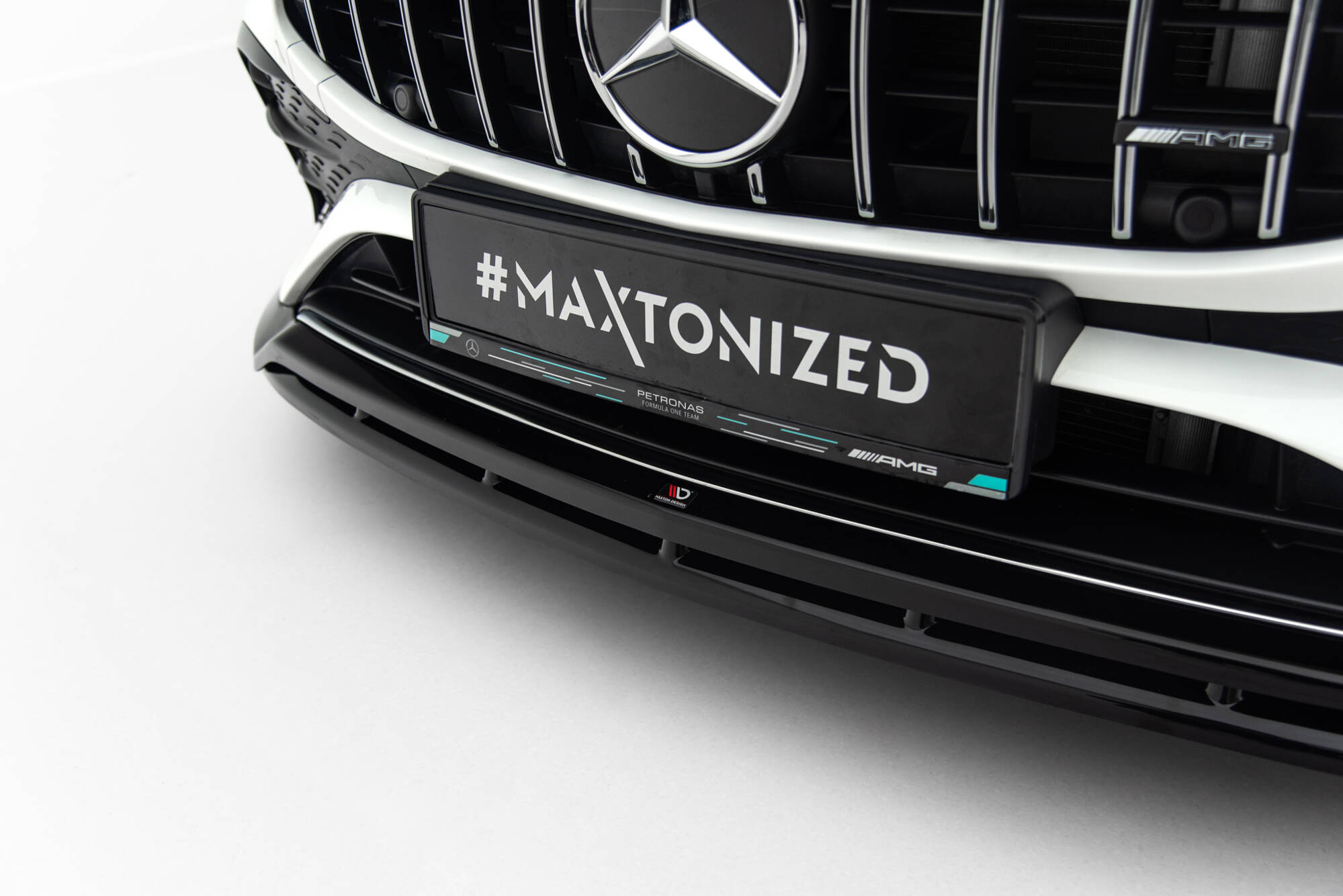Maxton Design Передний сплиттер Mercedes-AMG CLA 35 Coupe / Shooting Brake C118 Facelift / X118 Facelift — изображение 3